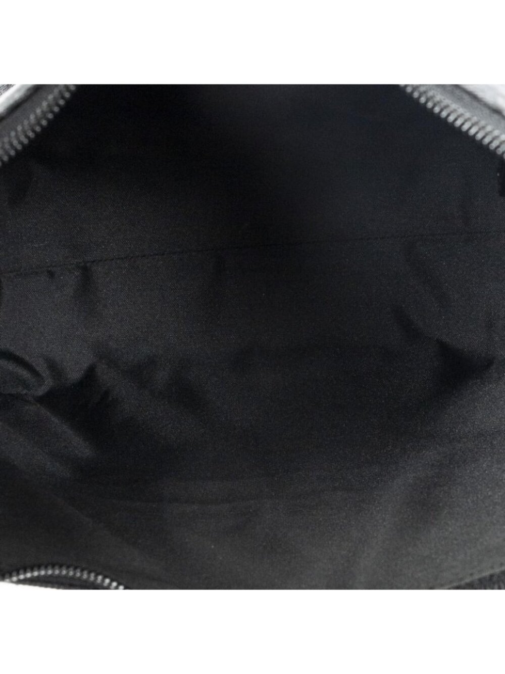 Gucci Front Slip Pocket Hobo Black GG Canvas - Picture 9 of 10